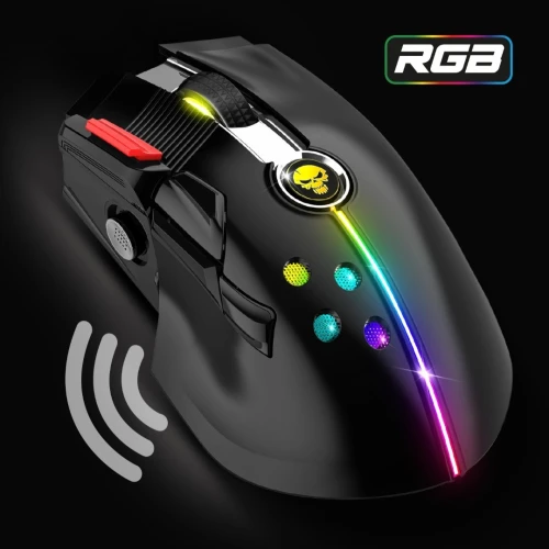 Souris Gaming USB Sans Fil 10000 dpi 8 boutons programmables RGB S-XM600RF Spirit Of Gamer