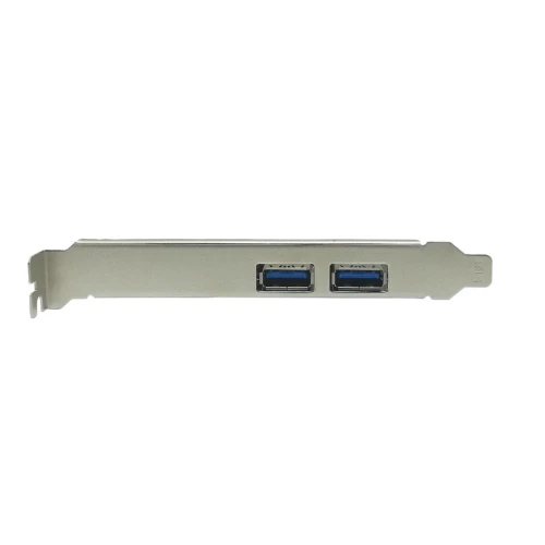 Carte PCI Express vers 2 Ports USB 3.0 (5Gbps) avec UASP - Alimentation LP4 PCE720 CAPSYS