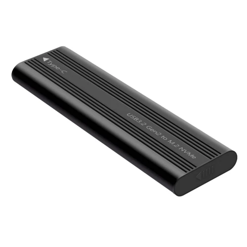 Boîtier Rack pour disque SSD M.2 NVMe USB-C 3.2 Gen2 pour Disques 2280 / 2260 / 2242 / 2230, Boîtier en Aluminium