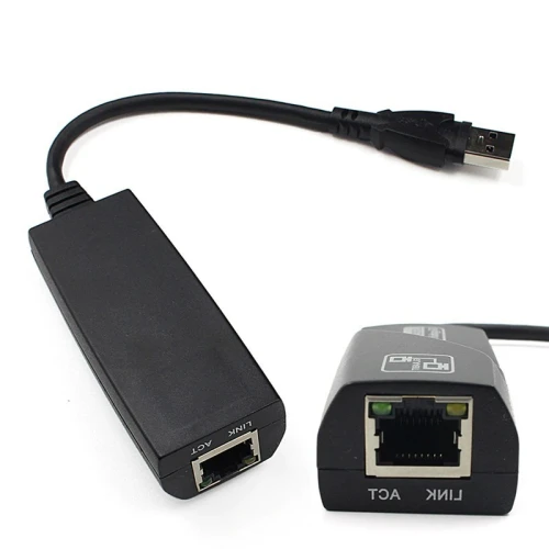 Adaptateur USB 3.0 vers RJ45 10/100/1000 Mbps Gigabit Ethernet LAN Réseau