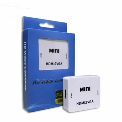 Convertisseur HDMI vers VGA avec Sortie Audio Jack 3.5 mm HDMI2VGA 1080P