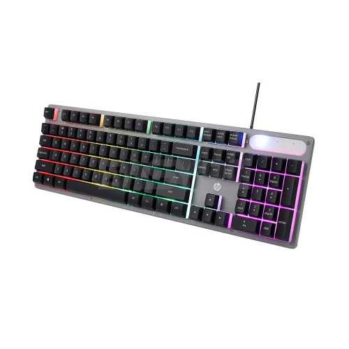 Combo clavier et souris de jeu USB filaire HP KM300F