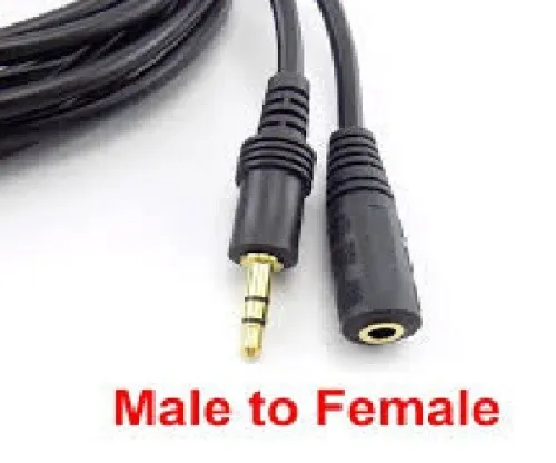 Câble Audio Auxiliaire Extension Jack 3.5mm Mâle à Femelle Cordon Mince de 1.5 m/ 3 m/ 5 m/ 10 m
