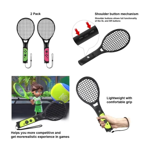 Pack 9 en 1 Accessoires de Sport Switch Compatible avec Nintendo Switch/Switch OLED JYS-NS236