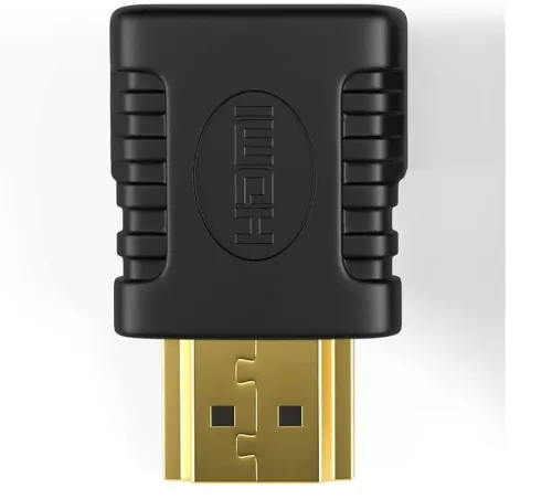 Adaptateur d'extension HDMI Mâle to HDMI Femelle en Angle Coudé à 90 Forme L