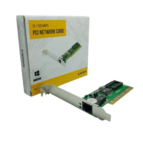 Carte Réseau Ethernet P C I Fast 10 / 100 MBPS P C I813 CAPSYS