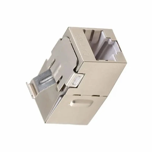 Coupleur RJ45 Cat 6A STP Femelle-Femelle 8P8C - Keystone - Compatible Cat6/Cat5e