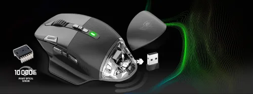 Souris Sans Fil pour Gamer 10000 Dpi 9 Boutons Programmables RGB Xpert-M800 Spirit Of Gamer