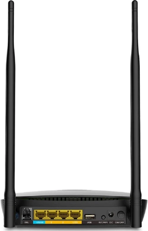 Modem Routeur WiFi Dual Band Gigabit Antenas 7dbi 1200Mbps USB 2.0 AC1200 D1201 Tenda