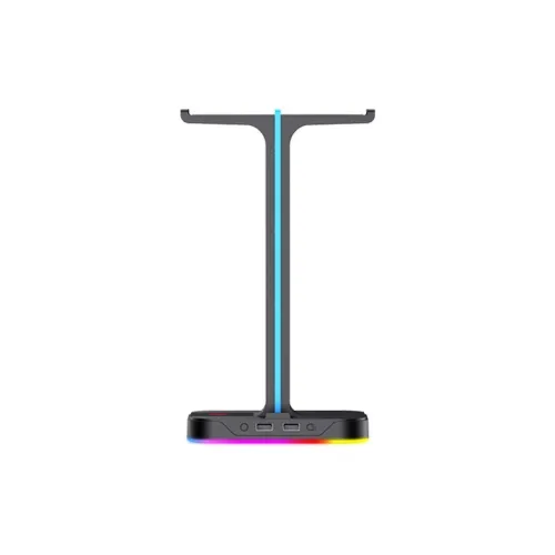 Support Casque Double RGB Avec 2 ports USB GameNote TH650 HAVIT