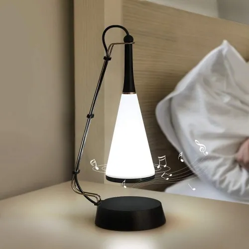 Lampe LED Touche + Haut Parleur USB