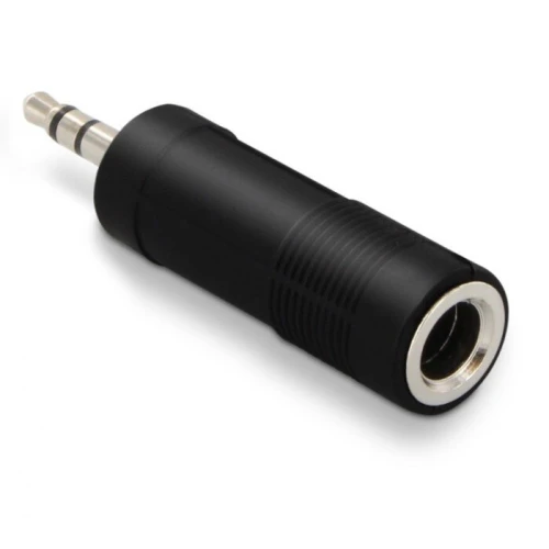 Adaptateur Stéréo Jack (6.35mm F) vers Mini-Jack (3.5mm M) - Son Haute Fidélité pour Casques