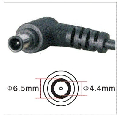 Chargeur Compatible PC Portable FUJITSU 16V 3.36A Connecteur: 6.5 * 4.4mm 