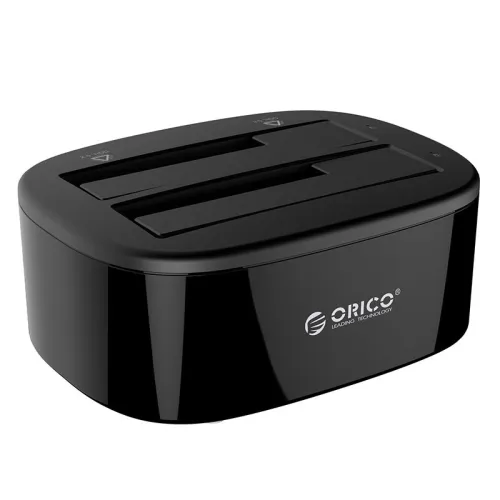 Station d'Accueil Double Disques Durs SATA 2,5" et 3,5" USB 3.0 6228US3 ORICO