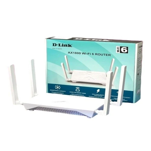 Routeur Wi-Fi 6 Dual Band 4 Antennes AX1800 DIR-X1860M D-Link