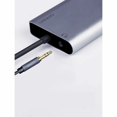 Station d'Accueil Multifonction 8-en-1- USB-C, Vidéo HDMI+VGA 4K,  Réseau Gigabit, OTN-9591B ONTEN