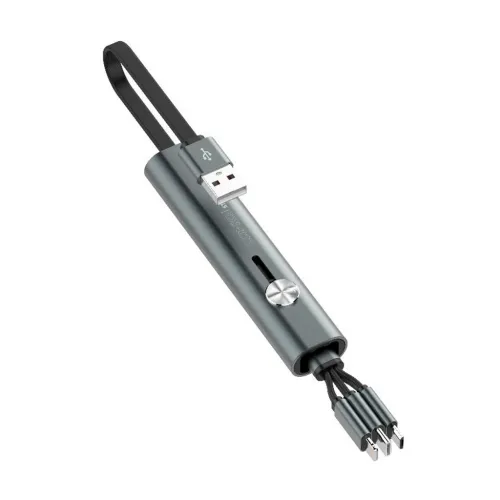 Câble USB 3 en 1 Micro, Lighting, USB-C pour la charge et le transfert de données 3,4A LC99 LDNIO