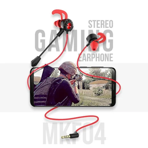 Casque Ecouteur Gaming Filaire Jack 3.5 mm Avec Microphone Stéréo Son 360deg MKF-04 XO