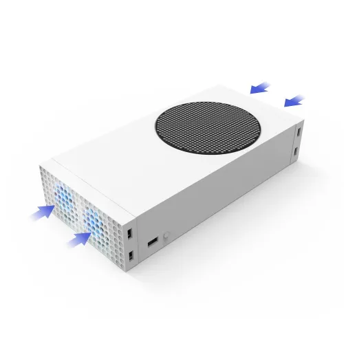 Support & Refroidisseur avec 2 ventilateurs avec 2 Ports USB 2.0 pour XBOX Series S TYX-0658 DOBE