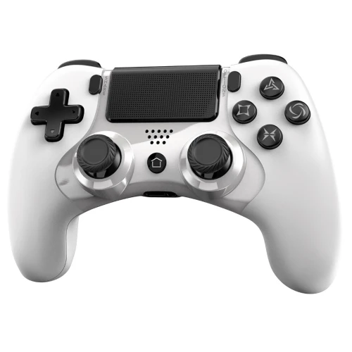 Manette Gaming Bluetooth Pour  PS4 & PC Dual-Shock Rechargeable avec Entrée Jack 3.5mm