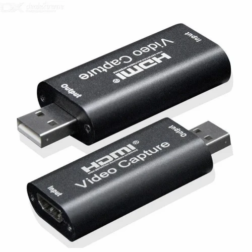 Carte Acquisition HDMI 4K Vers USB 2.0 (Adaptateur Capture HDMI Audio & Vidéo vers USB2.0)