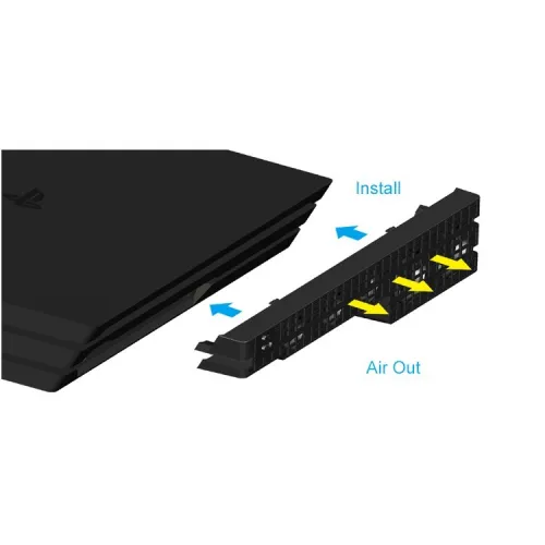 Refroidisseur Intelligent à 5 Ventilateurs Turbo Automatique & Silencieux pour PS-4 Pro TP4-831 DOBE