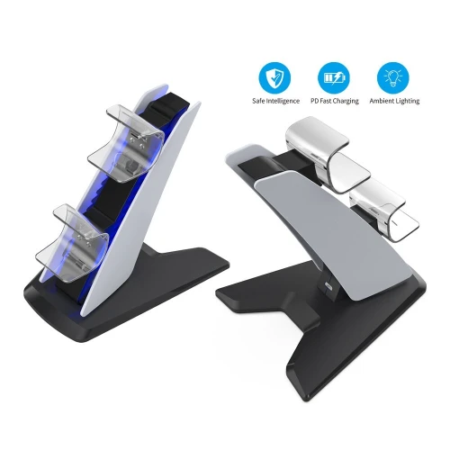 Chargeur de contrôleur pour PlayStation 5 Dobe PS5 avec câble de charge Type-C TP5-0585S Dobe