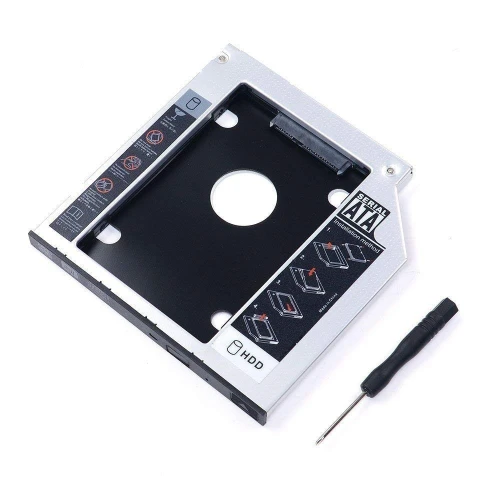 Rack Caddy de second disque dur SSD/HDD pour ordinateur portable 9.5mm