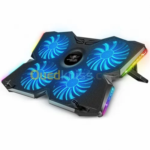 Refroidisseur Professional AIRBLADE 500 RGB Pour Pc Portable Jusqu'à 17" SOG-VE500RGB 