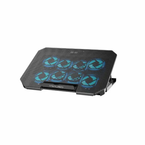 Refroidisseur Laptop avec 8 Ventilateurs Réglables Compatibles jusqu'à 17" NCP-213 MIKUSO