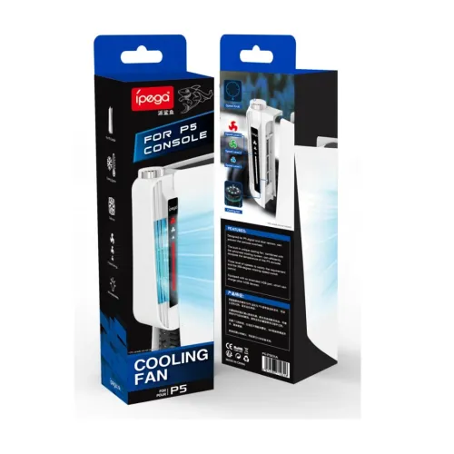 Refroidisseur & Extracteur de Chaleur avec Hub USB 2.0 & Indicateur LED pour PS-5 PG-P5031A IPEGA