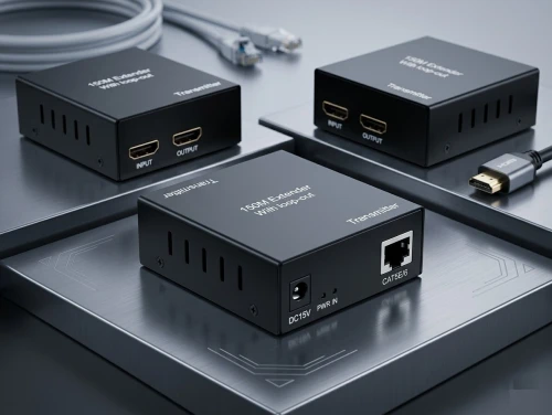 Extender & Rallonge HDMI HD 150 m sur Câble Ethernet Cat5e/6 with loop out