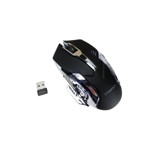 Souris Gaming San Fil 2.4 GHz Rechargeable 7 Boutons jusqu'à 3200 DPI 1710A Cheerlux