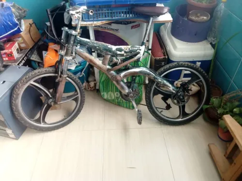 Vélo armatiseur.