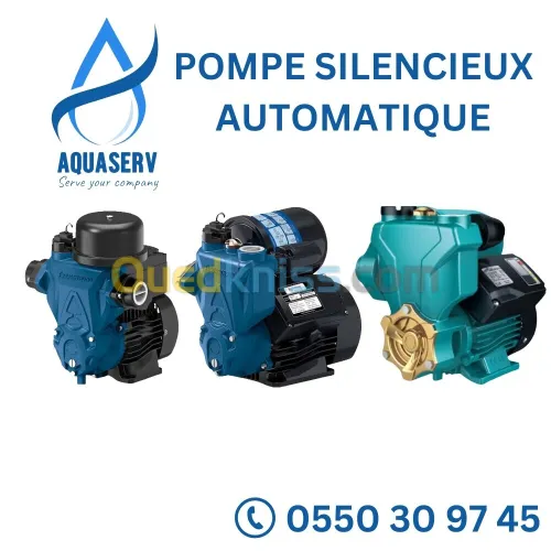 POMPE A EAU SILENCIEUX AUTOMATIQUE BOOSTER 