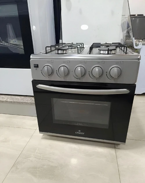 Mini Cuisinière Cristor(رمادي +أبيض)