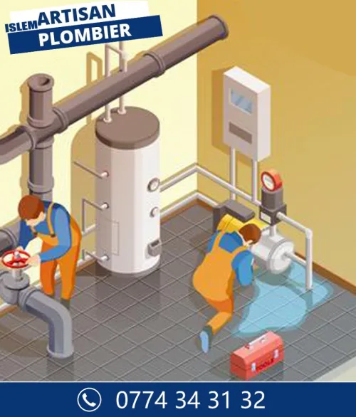 Plombier-Chauffagiste - سباكة أعمال ترصيص - تدفئة مركز
