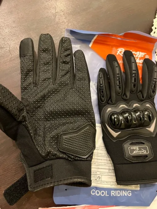 Gants renforcés anti-chocs tactiles/ Idéal pour moto, sport ou travail