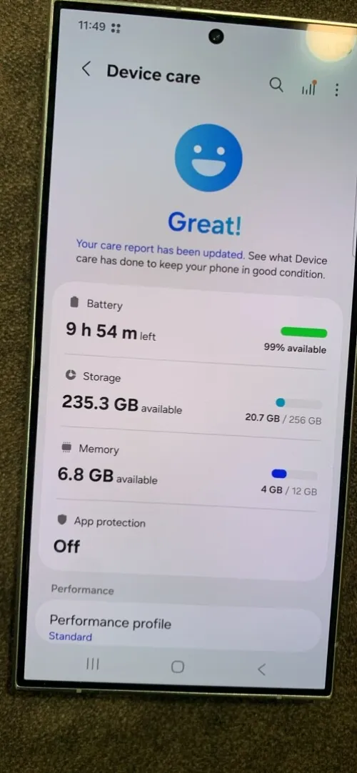 Samsung s24 ultra 1 puce 256GB/12GB S24 ultra