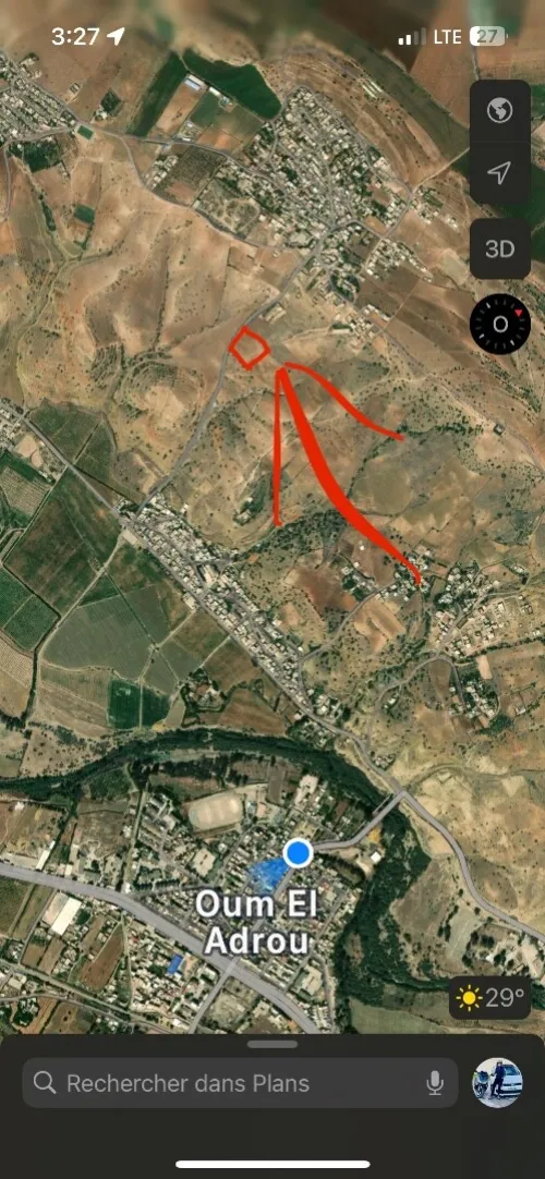 Vente Terrain Chlef Oum drou