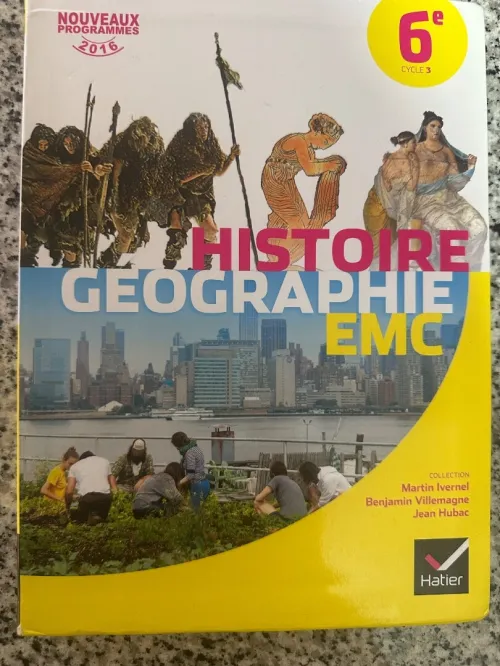 Livre programme français divers 