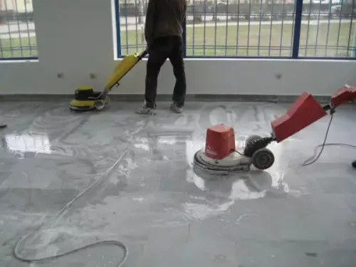 Service de ponçage lustrage polissage carrelage marbre béton granito, Société de nettoyage Alger