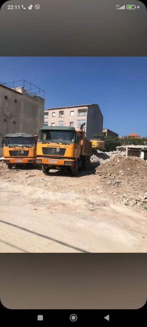 travaux publics et bâtiments / démolition terrassement et  transport marchandises et d'agrégats