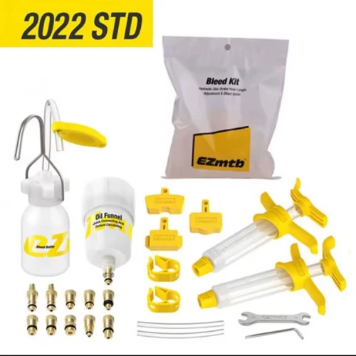 Kit purge pour frein hydraulique vtt pour différents modèles de vélo La marque ezmtb neuf