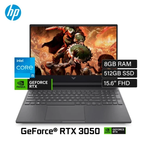 LAPTOP HP VICTUS 15-FA2013DX I5 13420H / 8G / 512 NVME / 15,6 FHD 144HZ / RTX 3050 6G / WIN 11