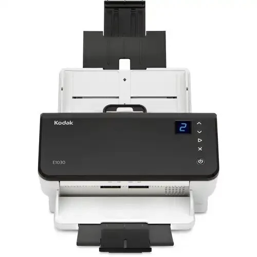 SCANNER KODAK A4 E1030 Scanner à défilement Chargeur 80p, 30ppm / 60 ipm USB 3.2 /Ecran LCD, Rectro-Verso