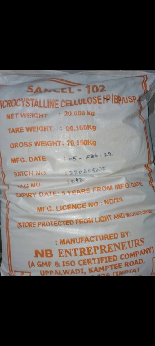 CMC Microcristalline cellulose 