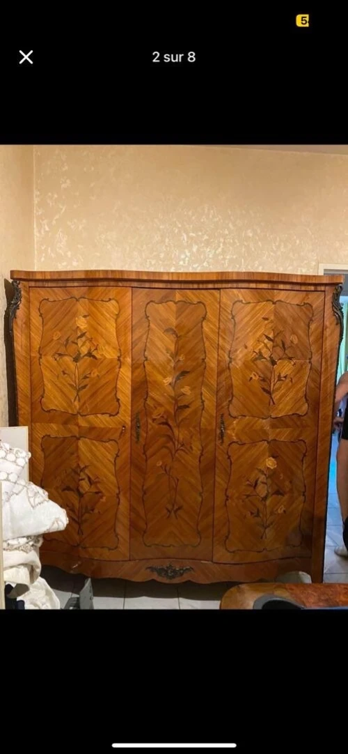 Armoire bois de rose