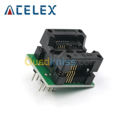 SOIC8 SOP8 à DIP8 EZ, adaptateur de programmeur, Module convertisseur de prise 150mil 200mil