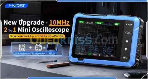 Portable Handheld Osciloscope FNIRSI DSO-510  